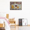 Wine Glasses - Full Round Diamond - 40x30cm