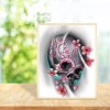 Skull  - Full Round Diamond - 30x40cm