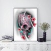 Skull  - Full Round Diamond - 30x40cm