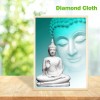 Buddha Statue  - Full Round Diamond - 30x40cm