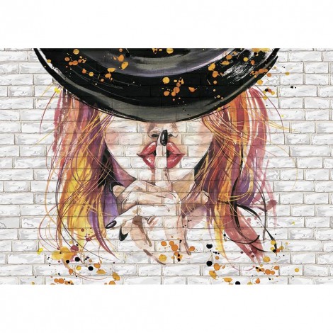 Street Art - Full Round Diamond - 40*30cm