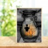 Man in the Bottle - Full Round Diamond - 30x40cm