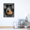 Man in the Bottle - Full Round Diamond - 30x40cm