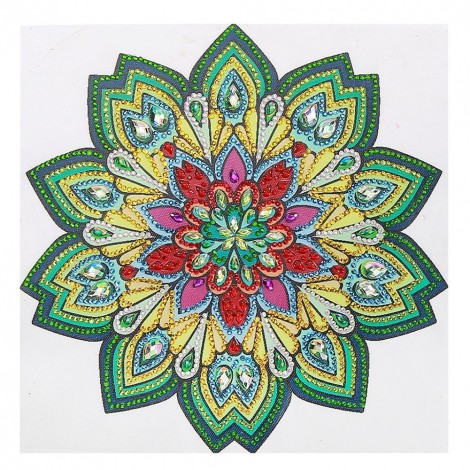 Mandala  - Special Shaped Diamond - 30x30cm