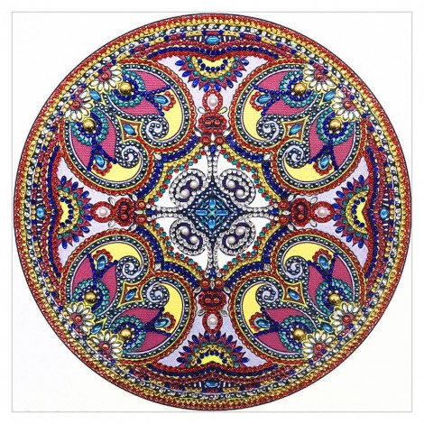Mandala  - Special Shaped Diamond - 30x30cm