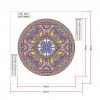 Mandala  - Special Shaped Diamond - 30x30cm