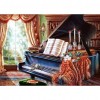 Piano  - Full Round Diamond - 30x40cm