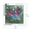 Flying Dragon Beast - Full Round Diamond - 30*30cm