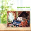 Piano  - Full Round Diamond - 30x40cm