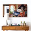 Piano  - Full Round Diamond - 30x40cm