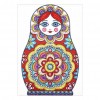 Russian Doll - Special Shaped Diamond - 30x40cm