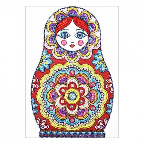 Russian Doll - Special Shaped Diamond - 30x40cm