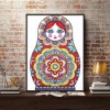 Russian Doll - Special Shaped Diamond - 30x40cm