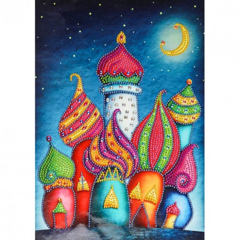 Castle - Special Shaped Dimond - 30*40cm