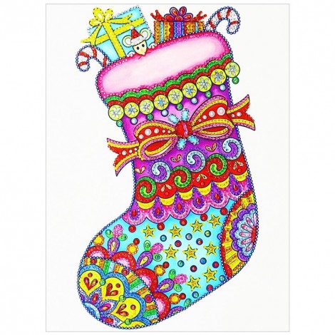 Socks - Special Shaped Diamond - 30x40cm