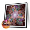 Datura Flowers - Full Round Diamond - 30*30cm