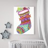 Socks - Special Shaped Diamond - 30x40cm