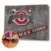 Soccer Team Badge - Full Round Diamond - 40x30cm