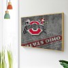 Soccer Team Badge - Full Round Diamond - 40x30cm