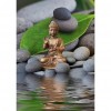 Buddha Statue  - Full Round Diamond - 30x40cm