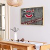 Soccer Team Badge - Full Round Diamond - 40x30cm