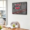 Soccer Team Badge - Full Round Diamond - 40x30cm