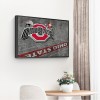 Soccer Team Badge - Full Round Diamond - 40x30cm
