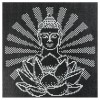 Luminous Buddha Statue - Full Round Diamond - 35x35cm