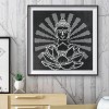 Luminous Buddha Statue - Full Round Diamond - 35x35cm
