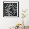 Luminous Buddha Statue - Full Round Diamond - 35x35cm