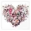 Skull - Partial Round Diamond - 30x30cm