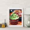 Cake  - Full Round Diamond - 25x35cm