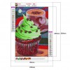 Cake  - Full Round Diamond - 25x35cm