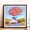 Outdoor Beach Chair - Full Round Diamond - 30*30cm