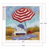 Outdoor Beach Chair - Full Round Diamond - 30*30cm