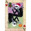 Skull Poker Card - Full Round Diamond - 30x40cm