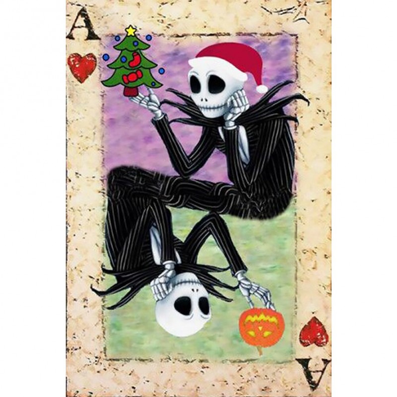 Skull Poker Card - F...