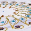 Flower Clock - Special Shaped Diamond - 35x35cm