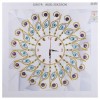 Flower Clock - Special Shaped Diamond - 35x35cm