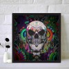Skull  - Full Round Diamond - 30x30cm