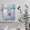 Kits Lovers Clench Hands s - Full Round Diamond - 30x40cm
