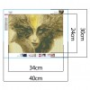 Magic Woman Bead - Full Round Diamond - 40x30cm