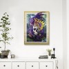 5D DIY Special-shaped Diamond Painting Cross Stitch Kit (SJ1032 Skull)