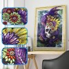 5D DIY Special-shaped Diamond Painting Cross Stitch Kit (SJ1032 Skull)