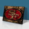 Soccer Team Badge - Full Round Diamond - 40x30cm