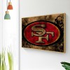 Soccer Team Badge - Full Round Diamond - 40x30cm