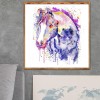 Abstract - Full Round Diamond - 30x30cm