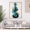 Guitar - Full Round Diamond - 30*40cm