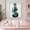Guitar - Full Round Diamond - 30*40cm