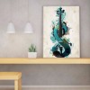 Guitar - Full Round Diamond - 30*40cm